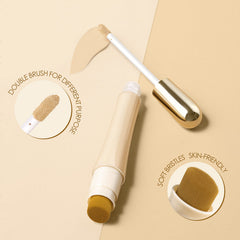 2 In 1 - Foundation + Anti-wrinkle Concealer