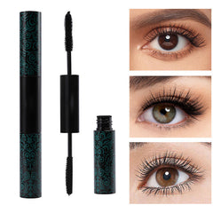 2-in-1 Waterproof Long Lasting Black Mascara