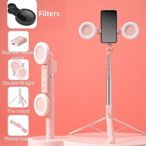 🎁Hot Sale 50% OFF⏳New 6 in 1 Bluetooth Selfie Stick