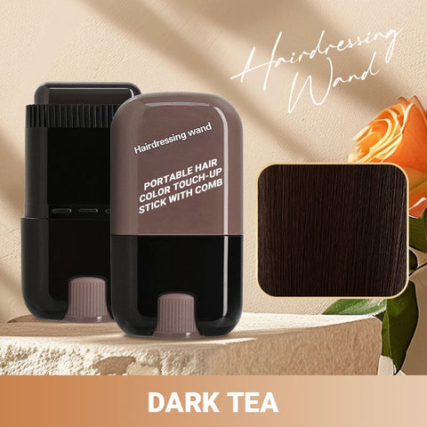 Portable Hair Color Touch-up Stick With Comb