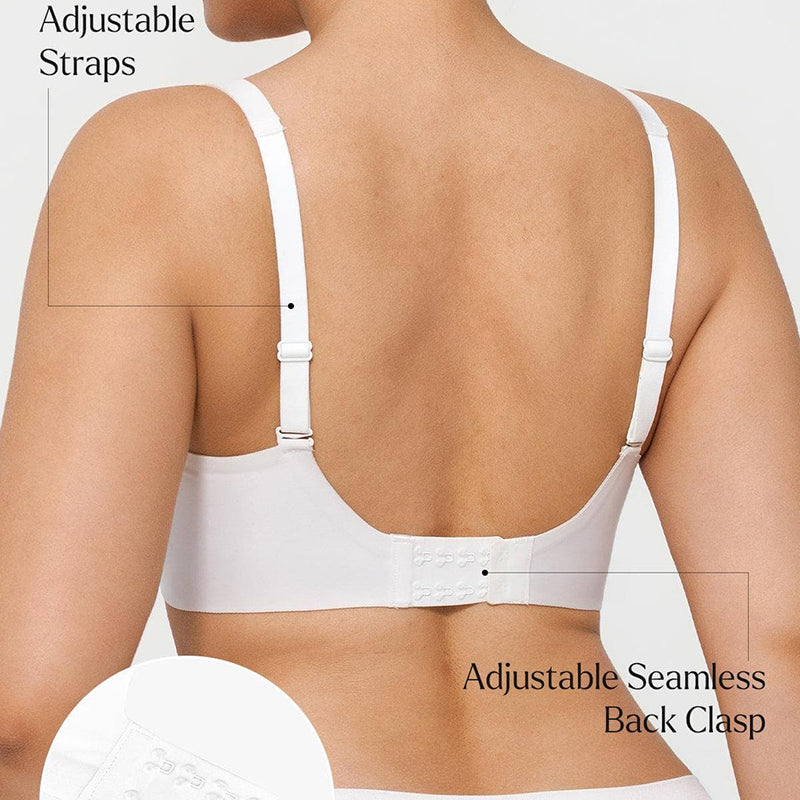 Seamless Wireless Jelly Comfort Plunge Bra