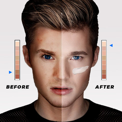 Men's Makeup Cream For Brightening, Moisturizing & Spots Covering