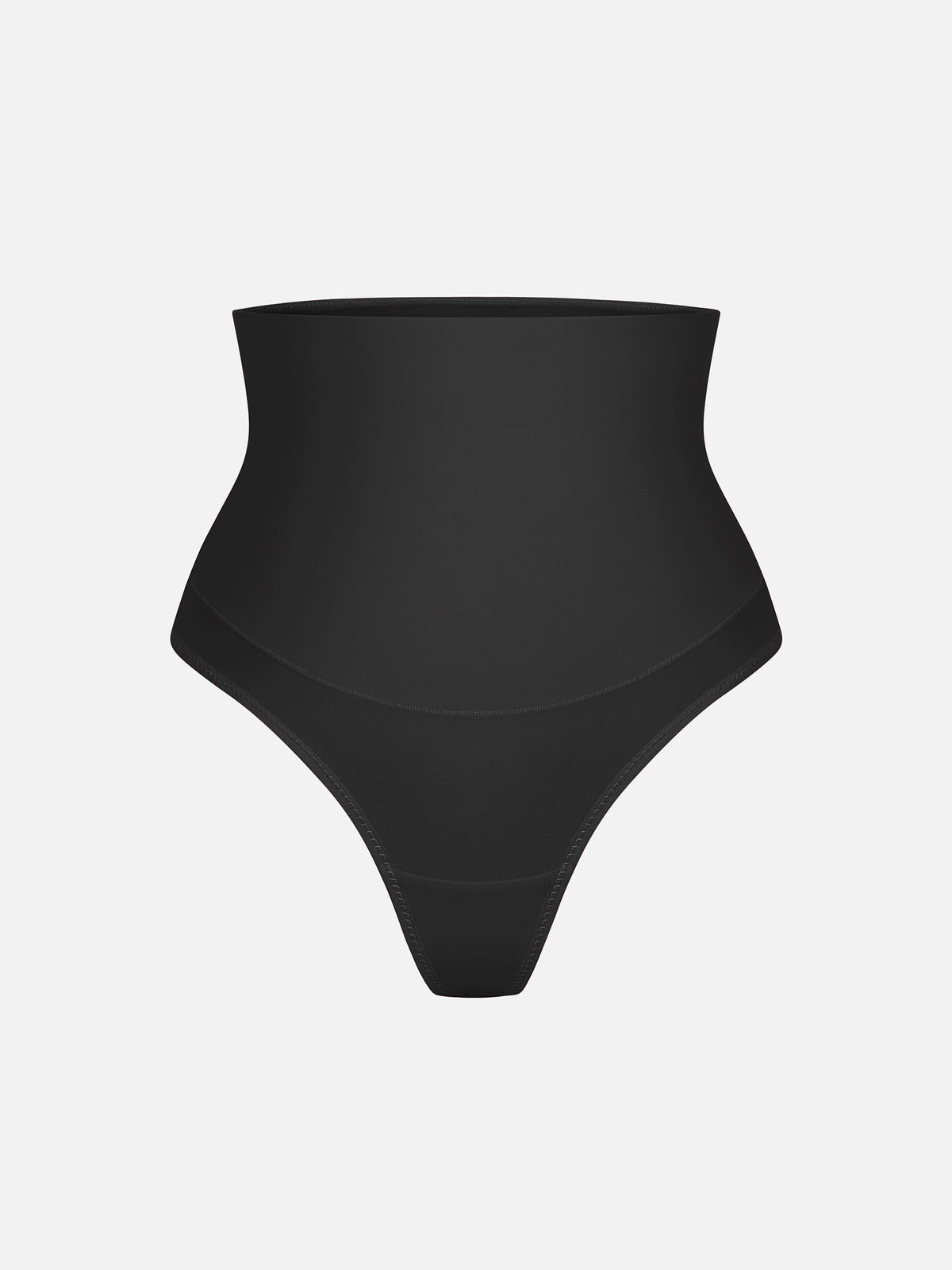 Mid-waisted Thong Tummy Control Shaper Panties