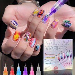 12-color Nail Art Pen Set
