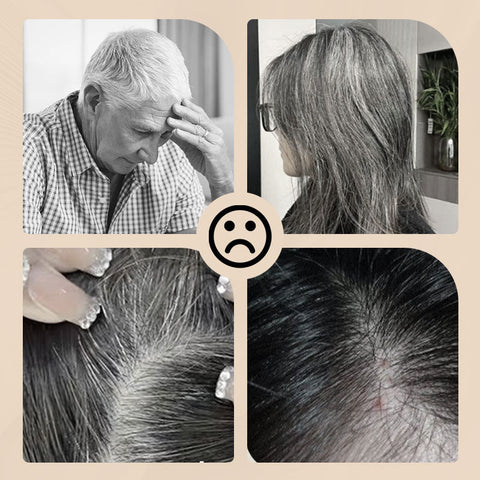 Portable Hair Color Touch-up Stick With Comb