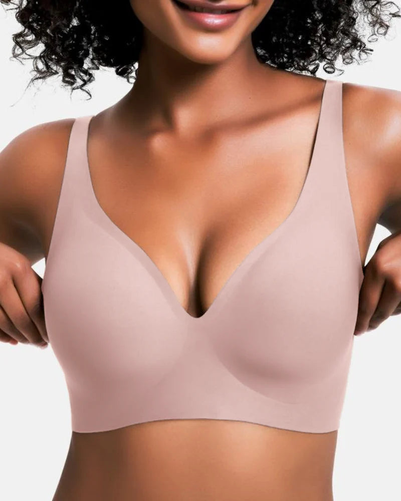 Womens Push Up Deep V Everyday Bras