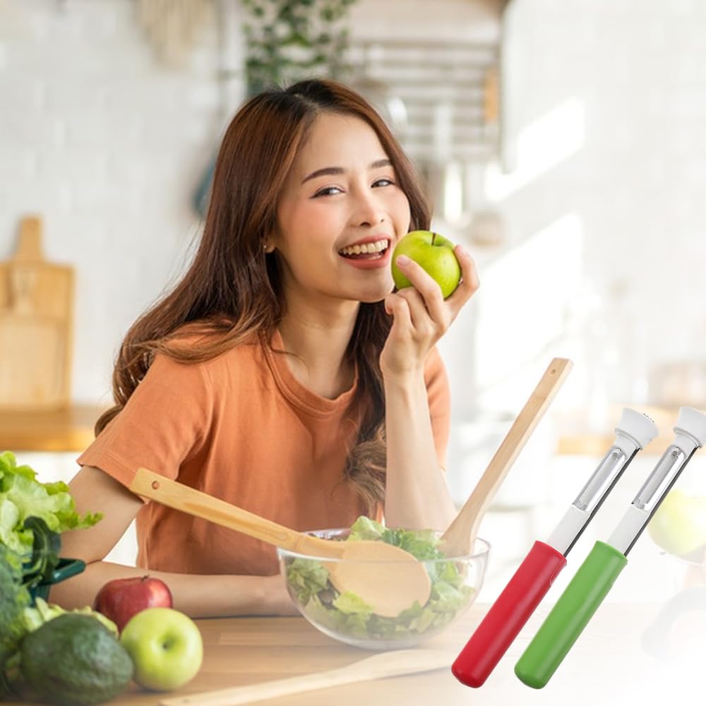 2-In-1 Fruit Pitter And Peeler, Convenient Fruit Pitting Tool