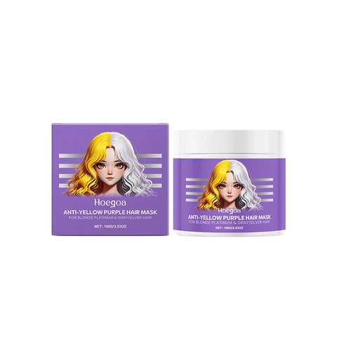 Anti-yellowing Purple Hair Mask