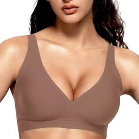Deep V Push Up Bras No Underwire