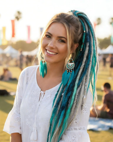 ⏰New Year's Lowest Price! 🎉 - 👩🏼‍🦱Elastic Dread Ponytail Salty Soul