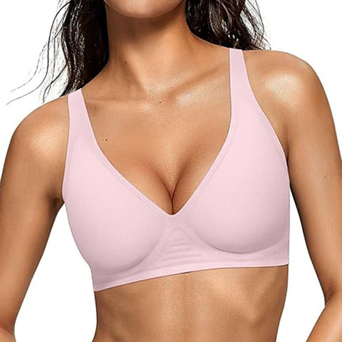 Deep V Push Up Bras No Underwire