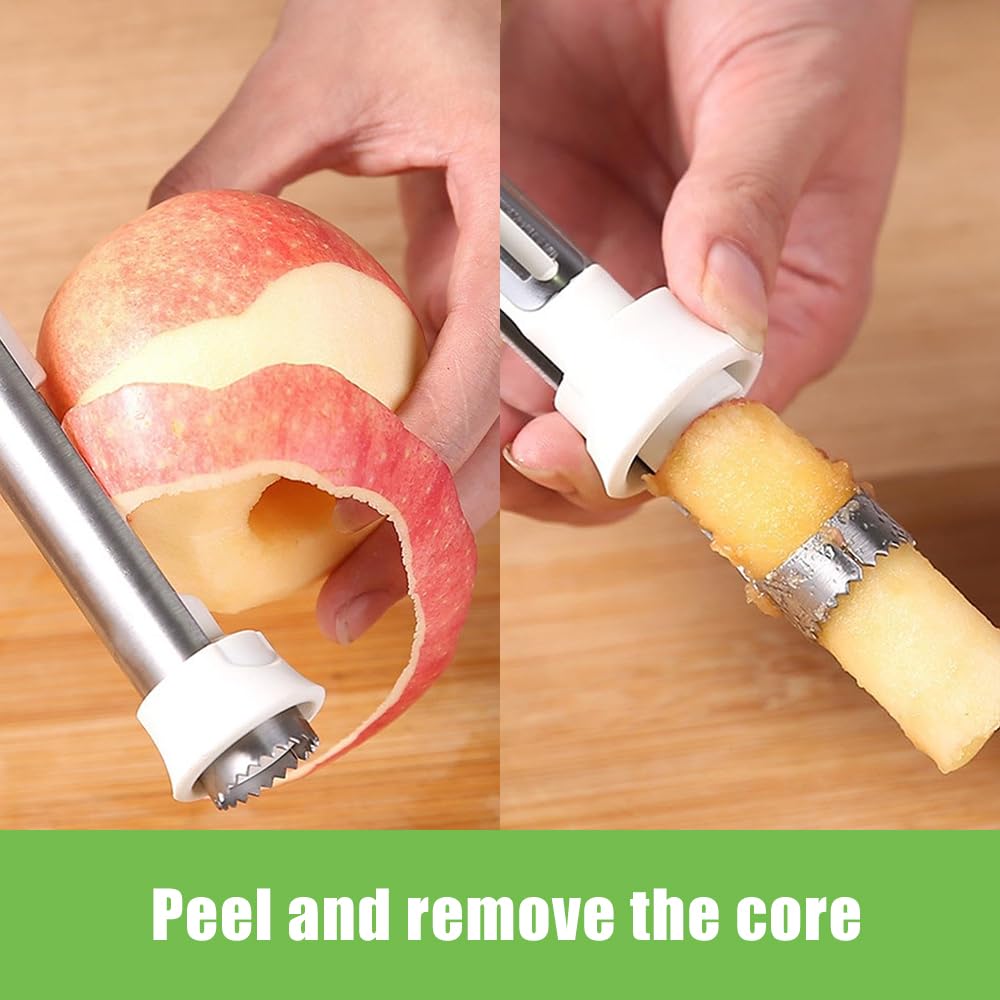2-In-1 Fruit Pitter And Peeler, Convenient Fruit Pitting Tool