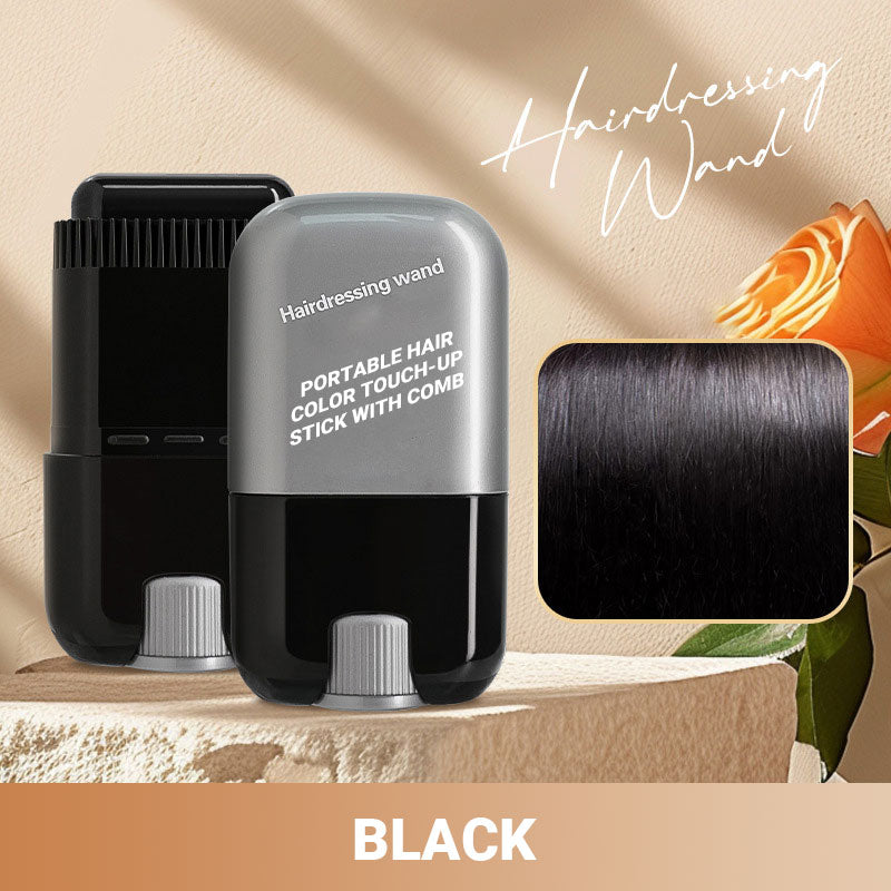 Portable Hair Color Touch-up Stick With Comb