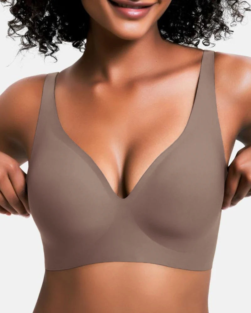 Womens Push Up Deep V Everyday Bras