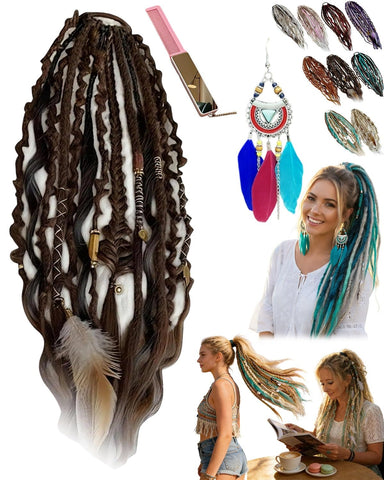 ⏰New Year's Lowest Price! 🎉 - 👩🏼‍🦱Elastic Dread Ponytail Salty Soul