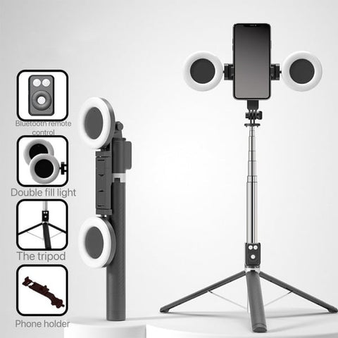 🎁Hot Sale 50% OFF⏳New 6 in 1 Bluetooth Selfie Stick