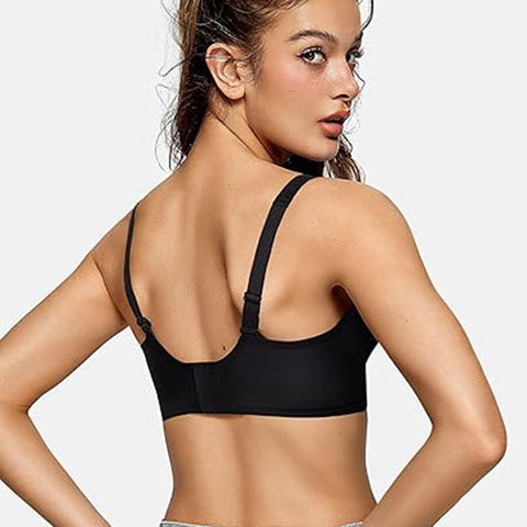 Deep V Push Up Bras No Underwire