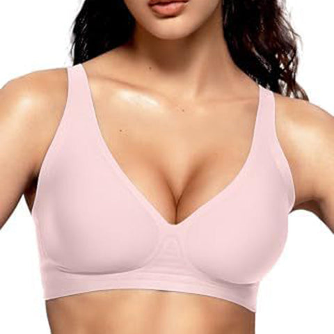 Deep V Push Up Bras No Underwire