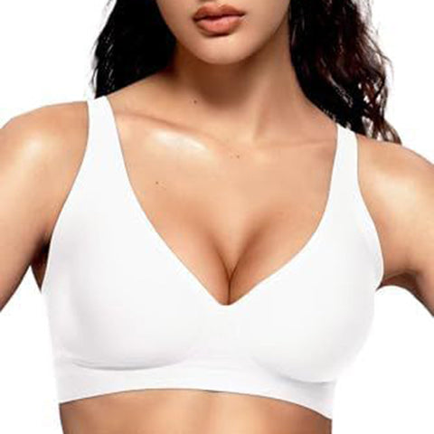 Deep V Push Up Bras No Underwire